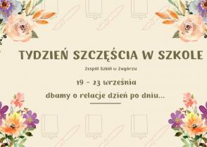 Tydzień Szczęścia w Szkole